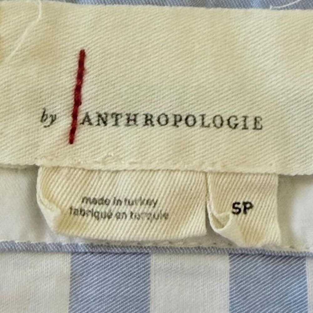 Anthropologie Women's Blue and White Summer-dresses - Picture 6 of 7